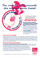 Par amour de l'Humanité, des vaccins sans brevet // 2021.02.15