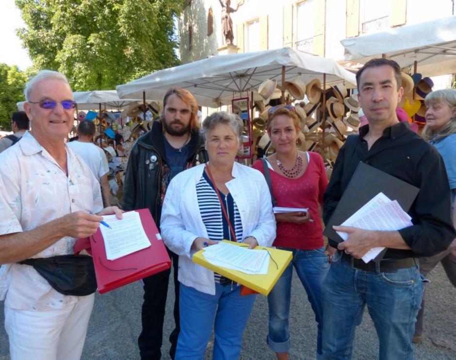 Trésorerie : 300 signatures sur la pétition - La Dépêche du Midi - 19 août 2014