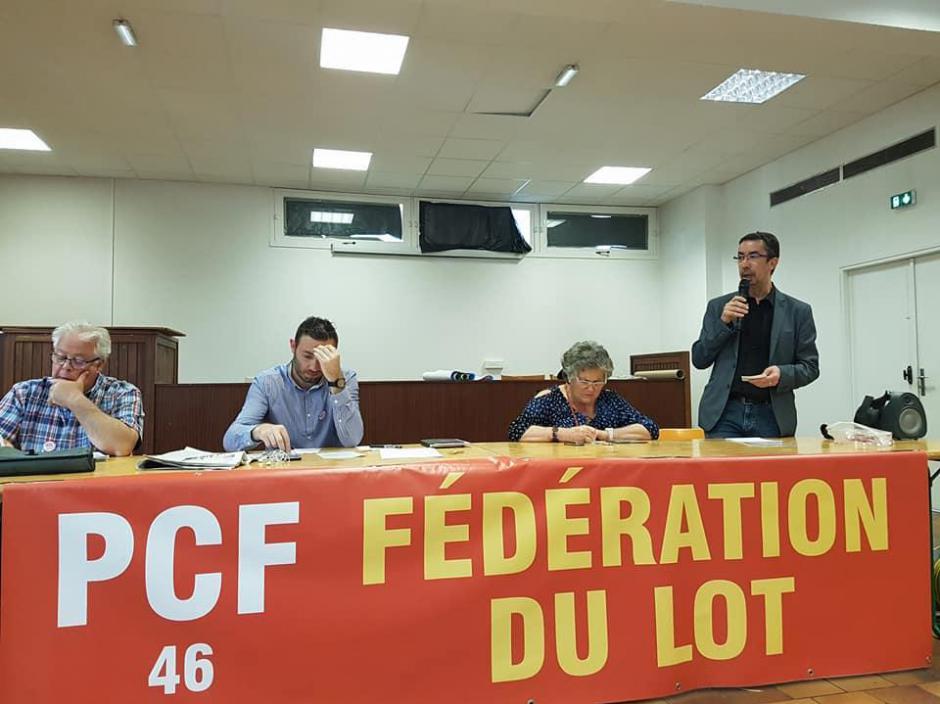 Les vœux du PCF du Lot. Serge Laybros plaide pour une ruralité vivante ! // 2019.01.03