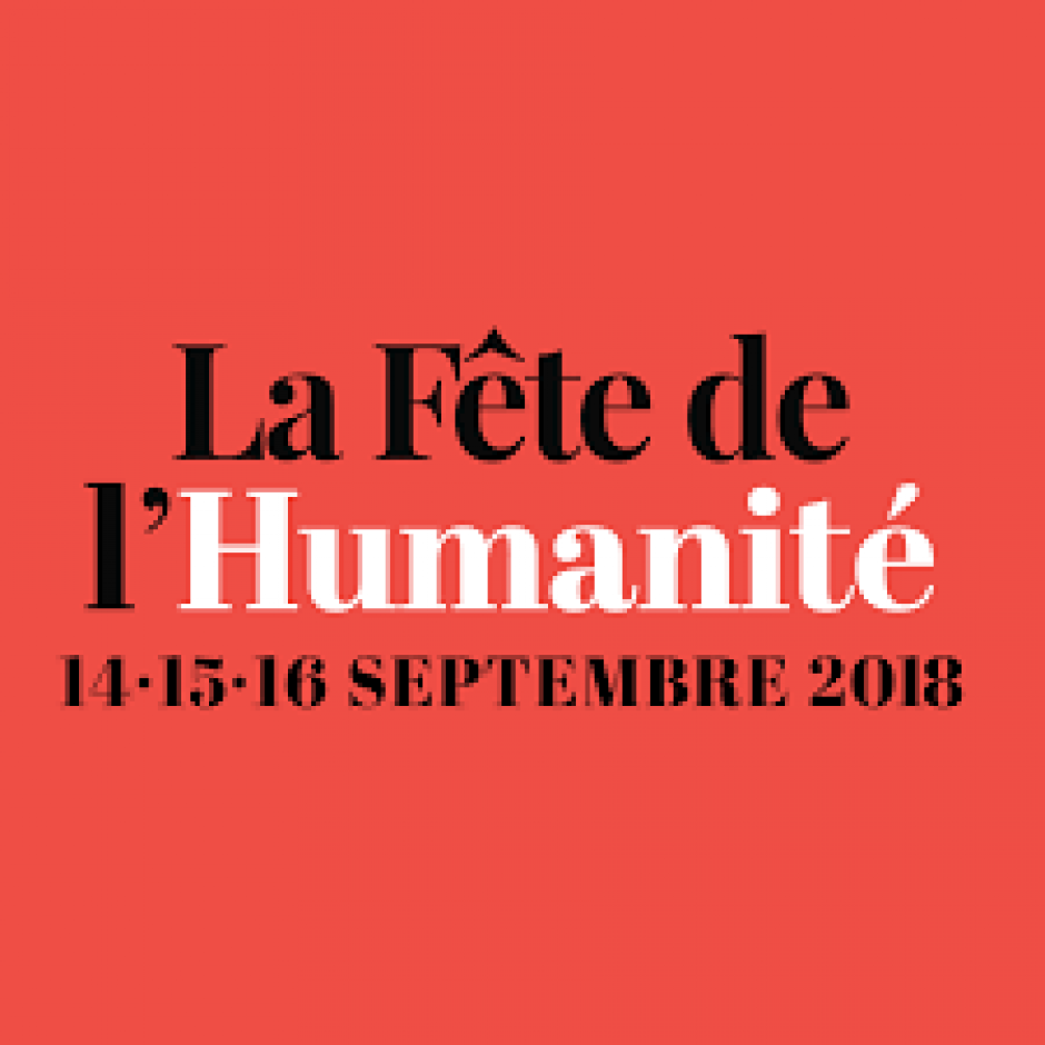 Fête de l'Humanité des 14, 15 et 16 septembre 2018