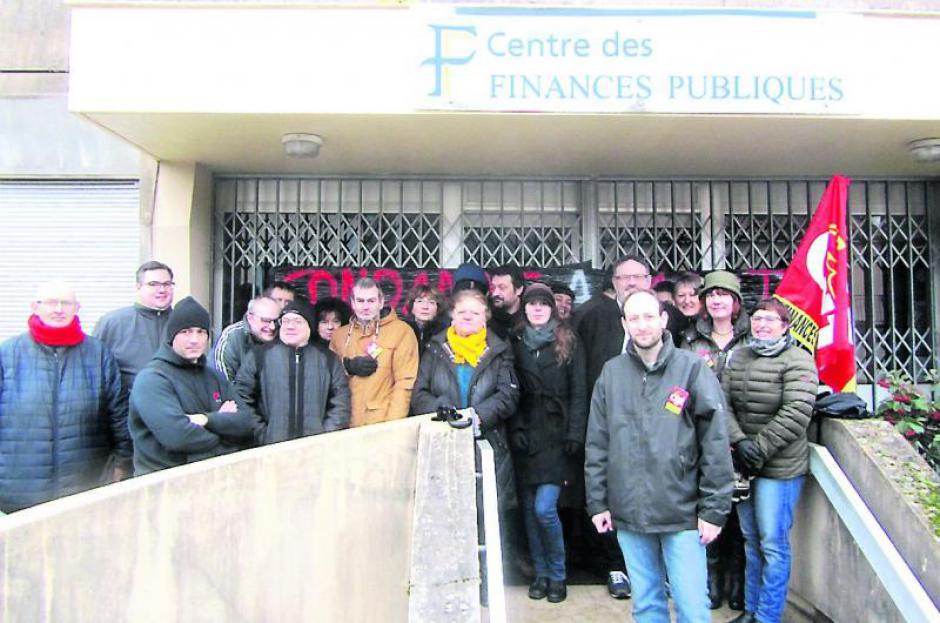 La grève se poursuit aux finances publiques // 2019.02.14