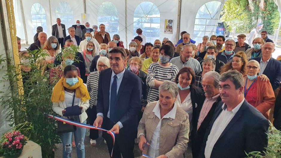 Le Secours Populaire a inauguré son nouveau centre départemental et son antenne locale de Cahors // 2021.10.08